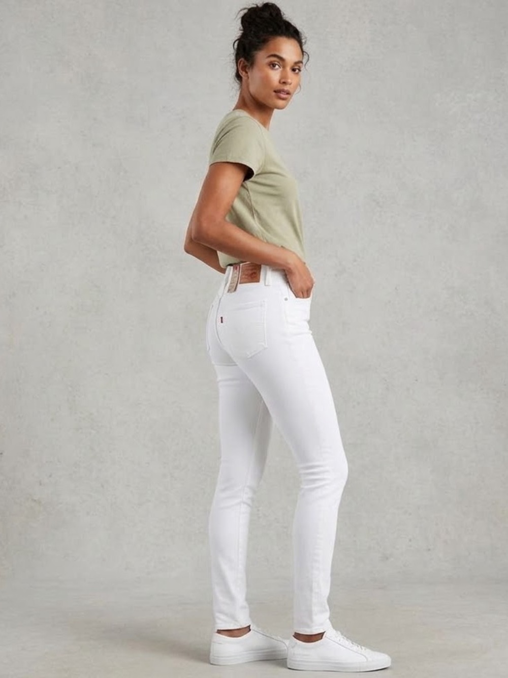 Levi's Women's Skinny Jeans in White